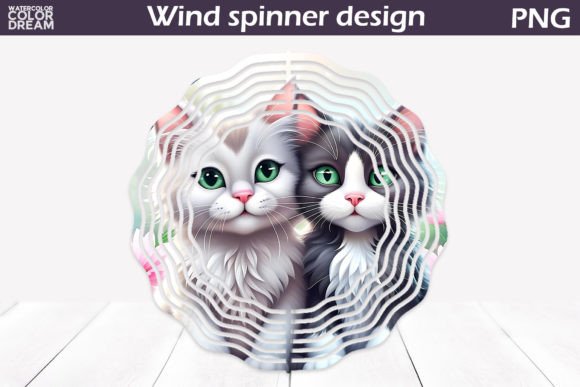 Cute Cat Wind Spinner Review