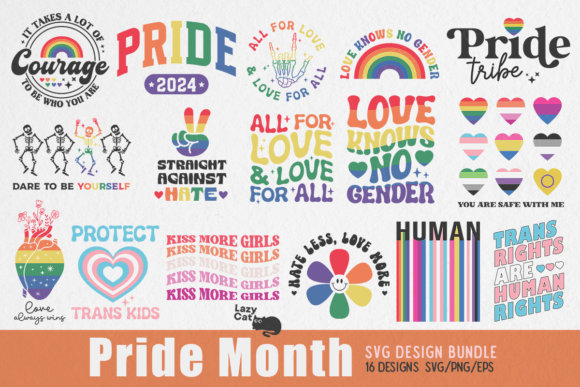 Pride Month SVG Bundle